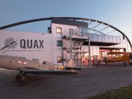 Quax-Hangar am Airport Paderborn-Lippstadt ©  Flughafen Paderborn/Lippstadt GmbH